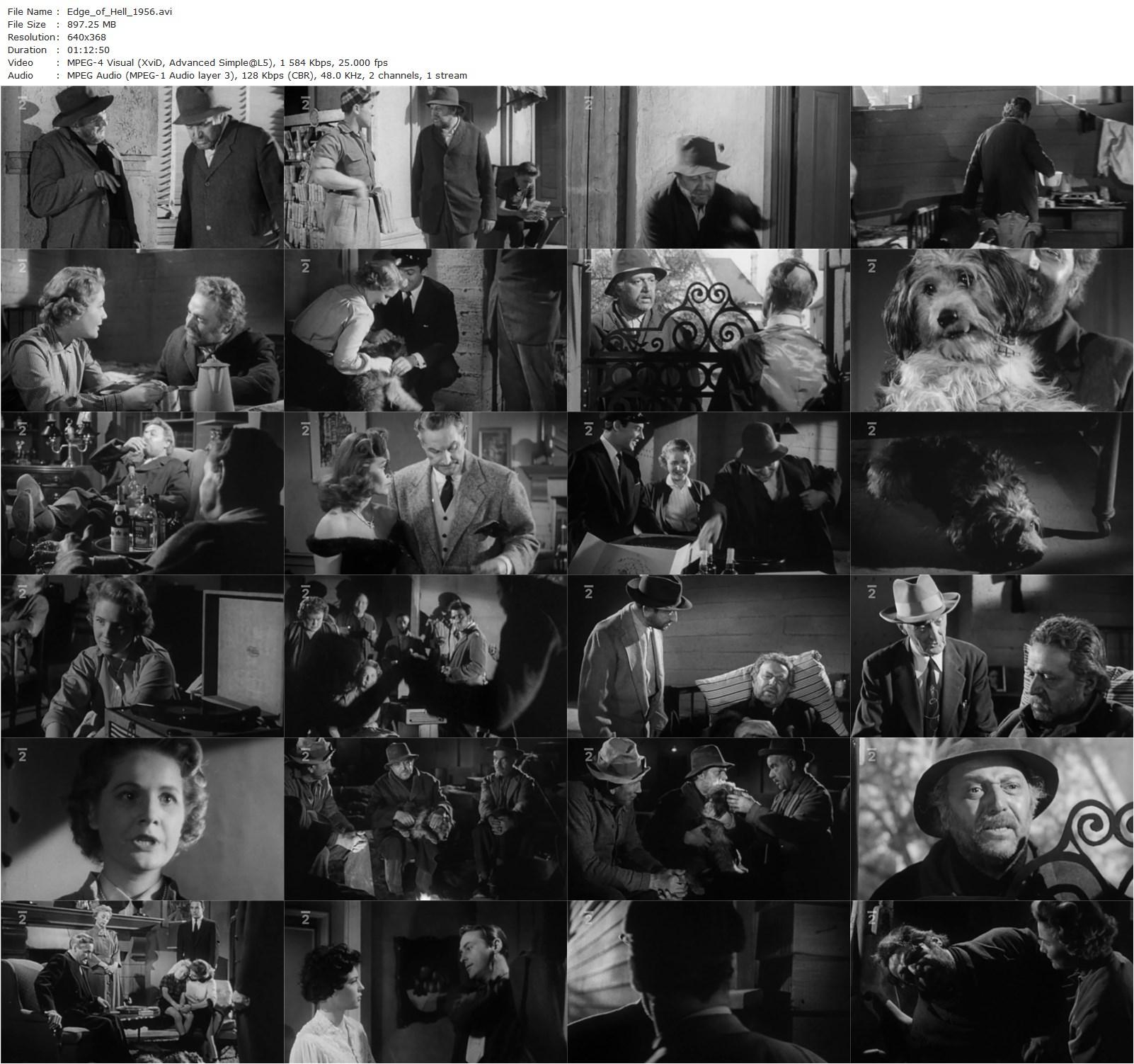 Edge of Hell (1956) Hugo Haas, Francesca De Scaffa, June Shelley-poster