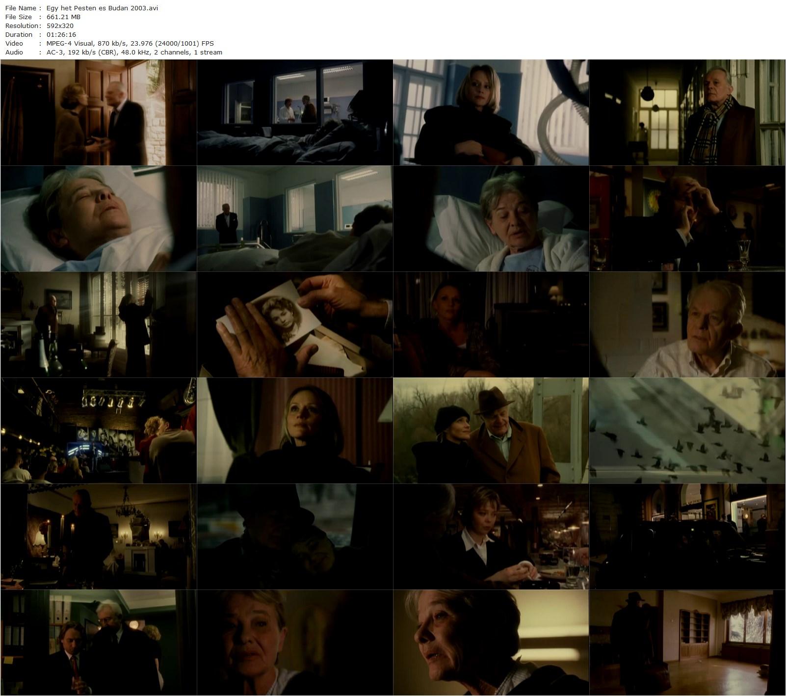 A Long Weekend in Pest and Buda / Egy hét Pesten és Budán (2003) Károly Makk, Mari Töröcsik, Iván Darvas, Eszter Nagy-Kálózy-poster