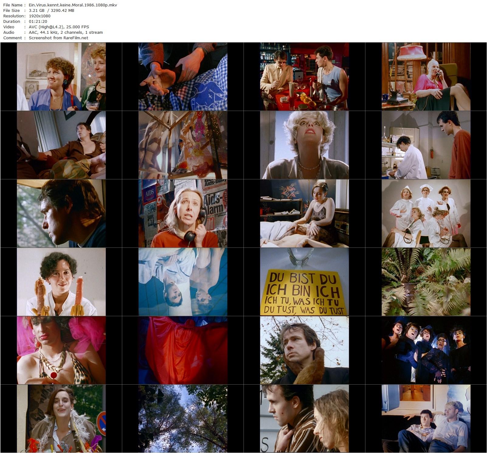 Ein Virus kennt keine Moral / A Virus Knows No Morals (1986)-poster