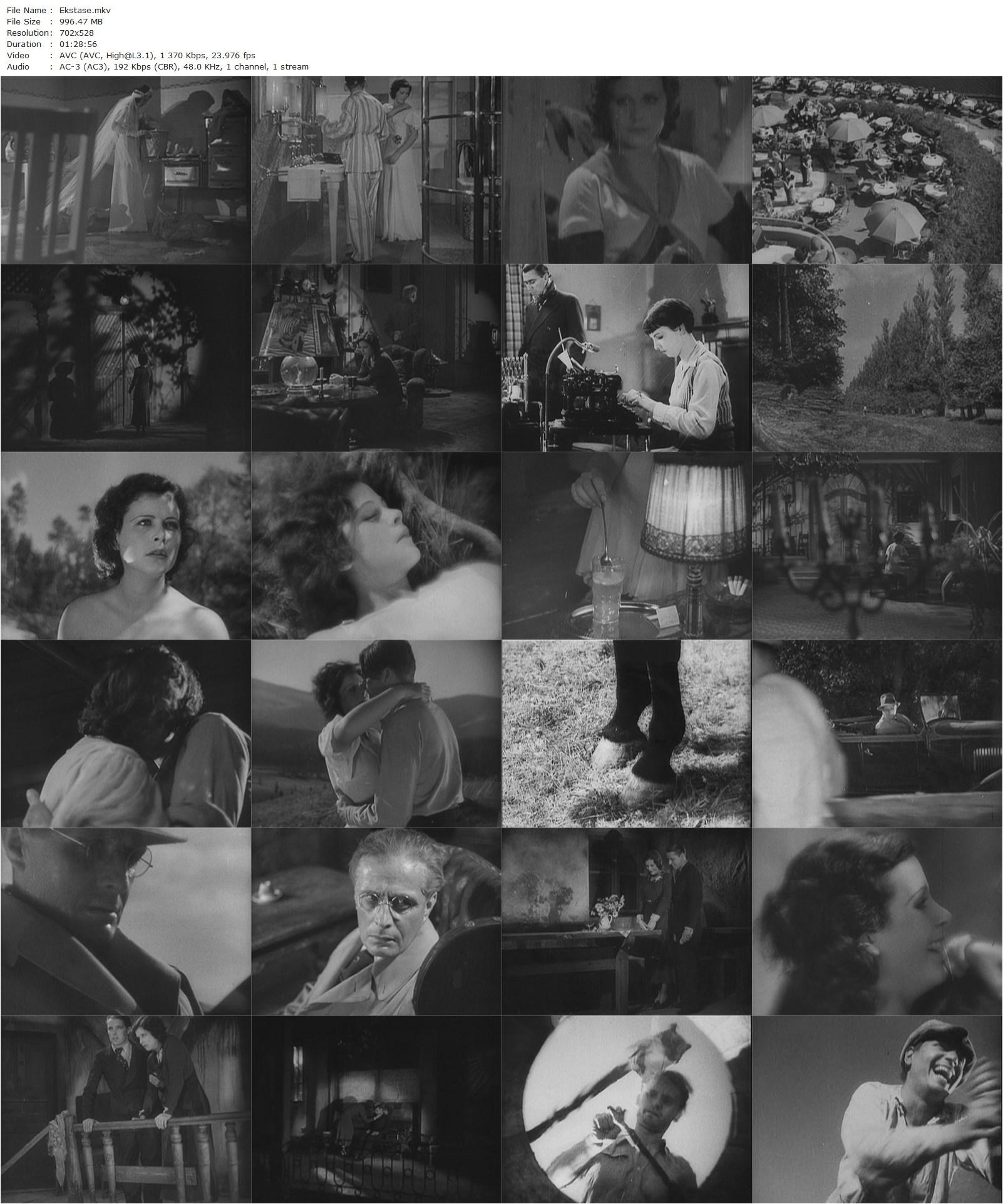 Ecstasy (1933) Gustav Machatý, Hedy Lamarr, Aribert Mog, Zvonimir Rogoz-poster