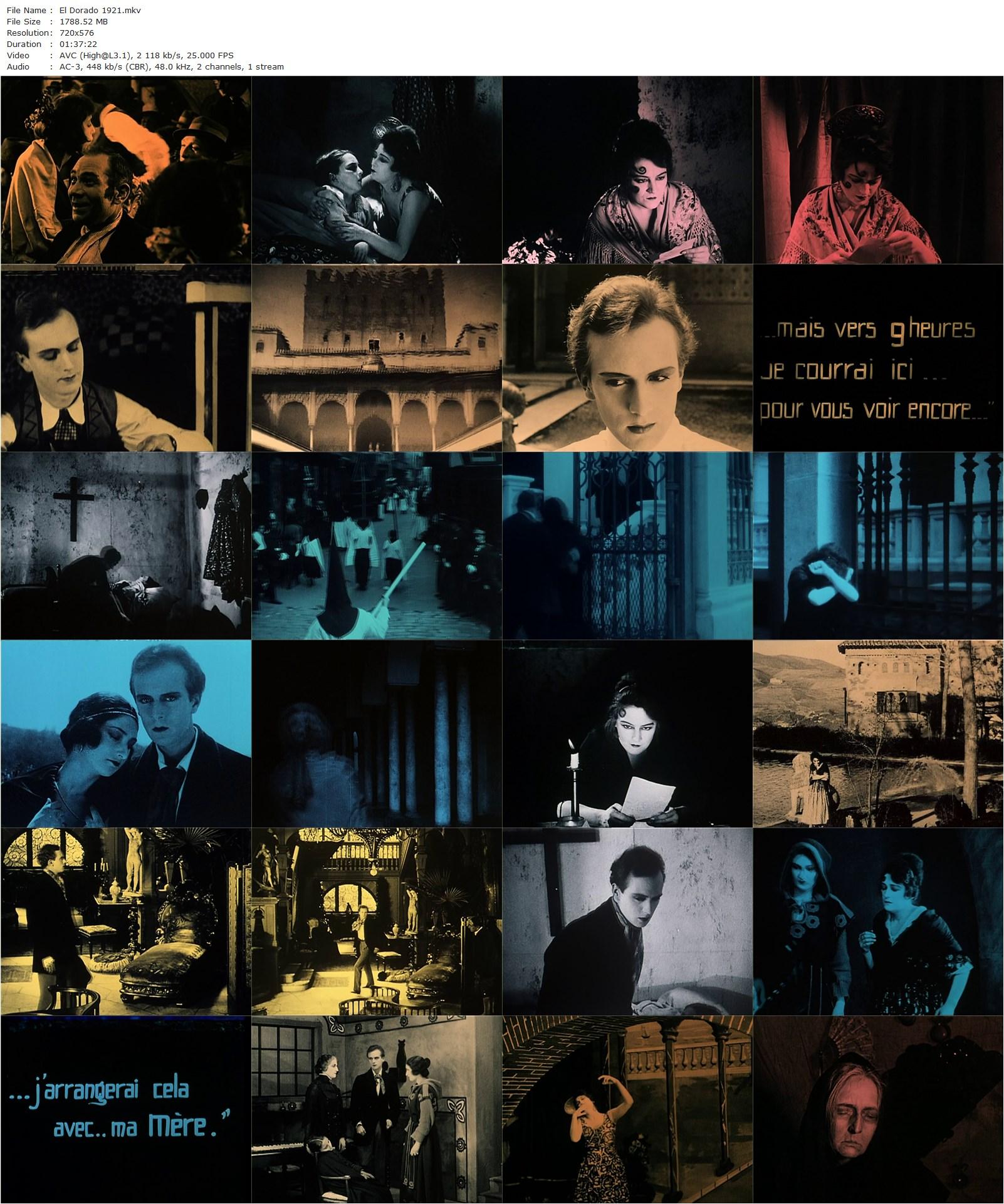 Eldorado AKA El Dorado (1921) Marcel L’Herbier, Ève Francis, Jaque Catelain, Marcelle Pradot-poster