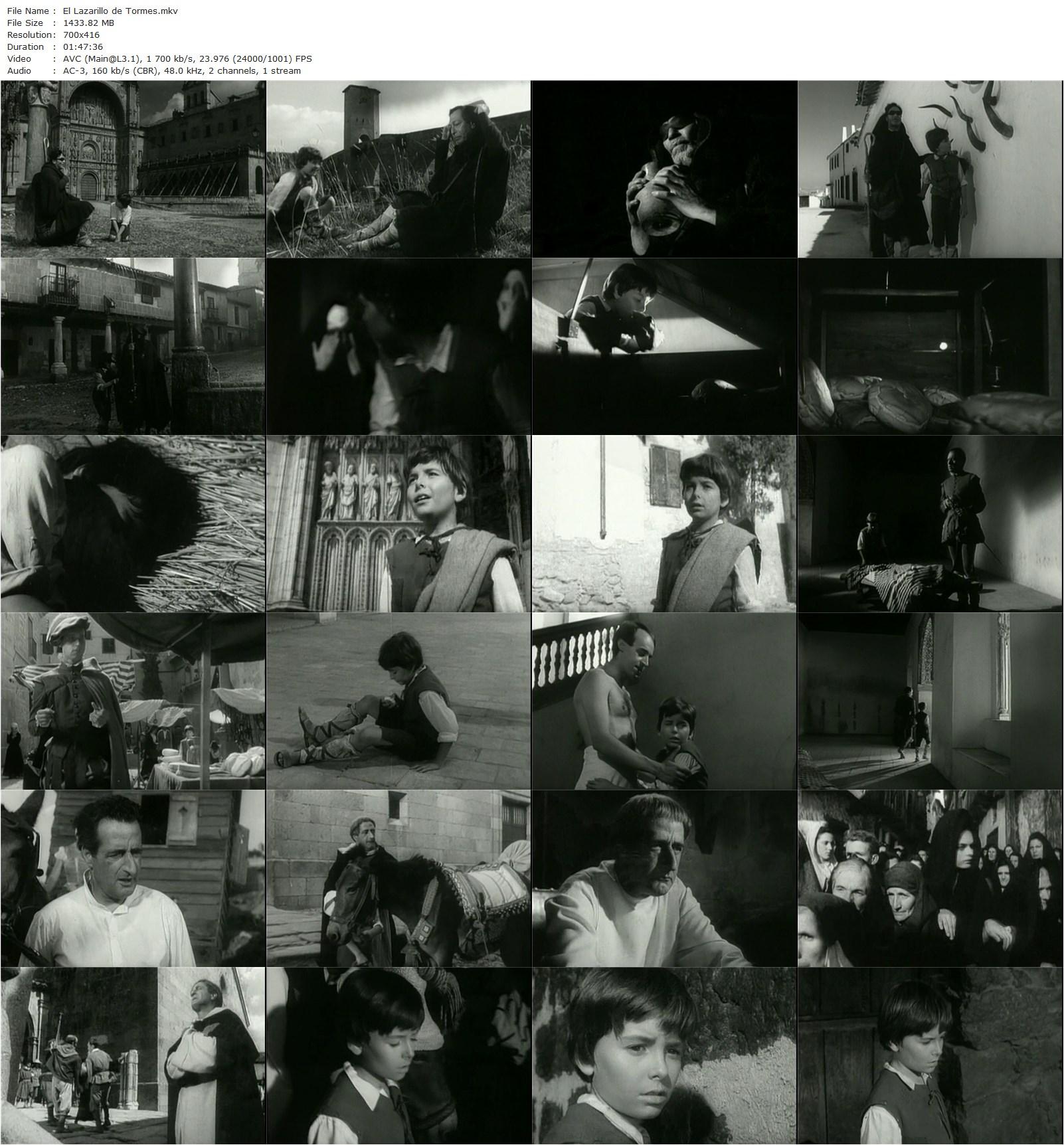 El Lazarillo de Tormes (1959) César Fernández Ardavín, Marco Paoletti, Juanjo Menéndez, Carlos Casaravilla-poster