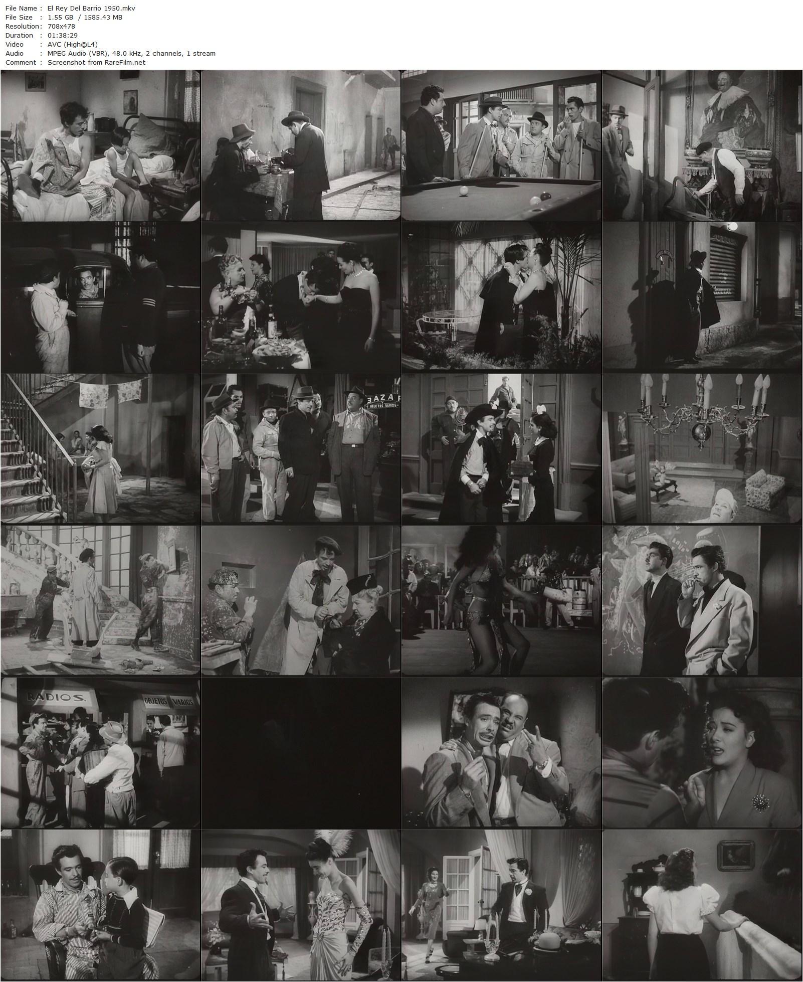 The King of the Neighborhood / El rey del barrio (1950) Gilberto Martínez Solares, Germán Valdés, Silvia Pinal, Marcelo Chávez-poster