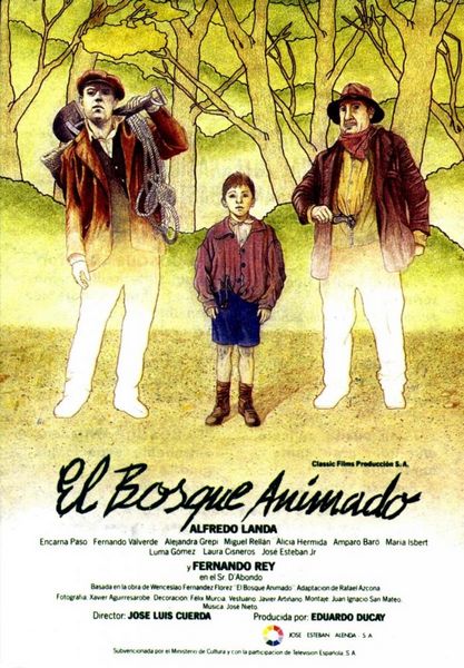 El bosque animado / The Enchanted Forest (1987) José Luis Cuerda, Alfredo Landa, Alejandra Grepi, Tito Valverde, Comedy, Fantasy