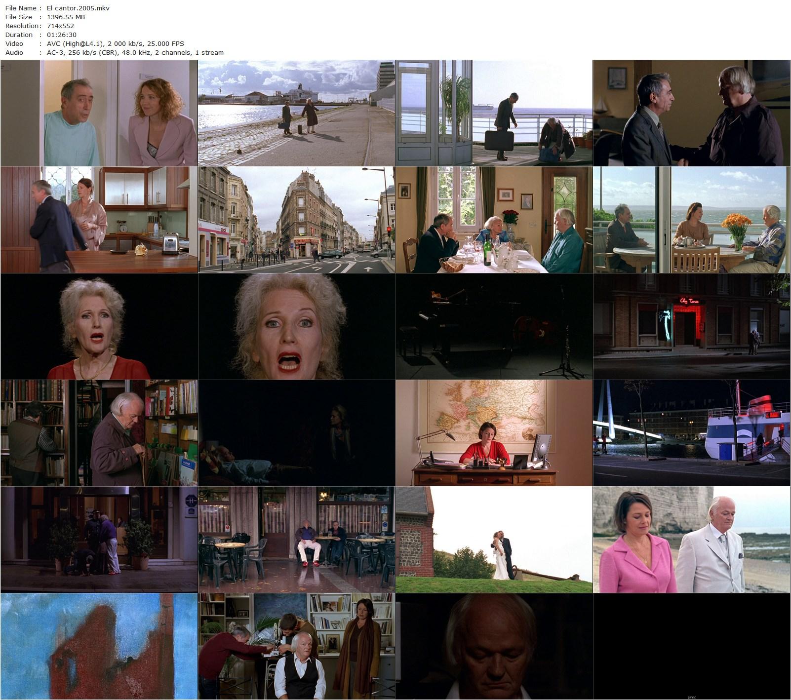 El cantor (2005) Joseph Morder, Lou Castel, Luis Rego, Françoise Michaud-poster