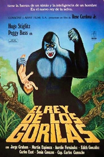 The Gorilla Kid AKA El rey de los gorilas (1977) René Cardona Jr., Hugo Stiglitz, Peggy Bass, Jorge Graham
