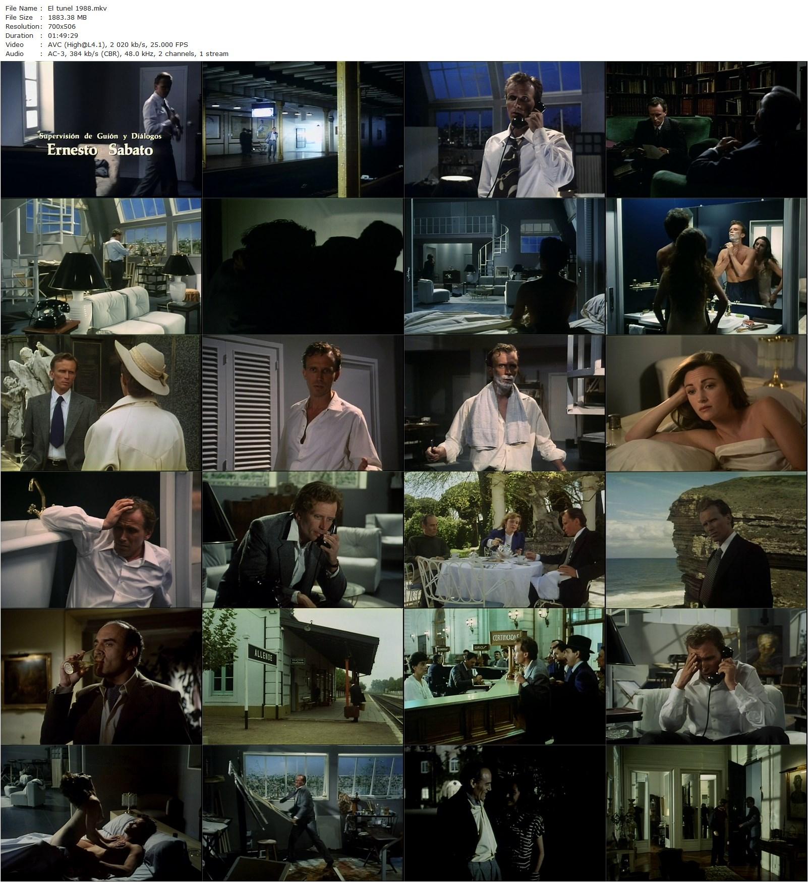 The Tunnel AKA El túnel (1988) Antonio Drove, Jane Seymour, Peter Weller, Manuel de Blas-poster