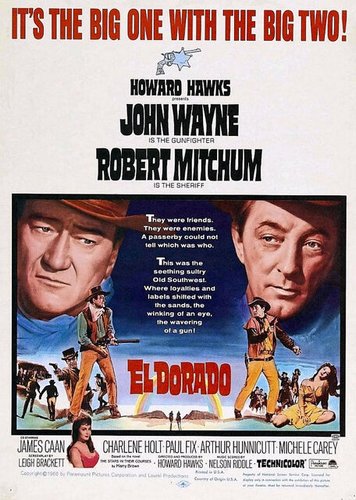 El Dorado (1966) Howard Hawks, John Wayne, Robert Mitchum, James Caan