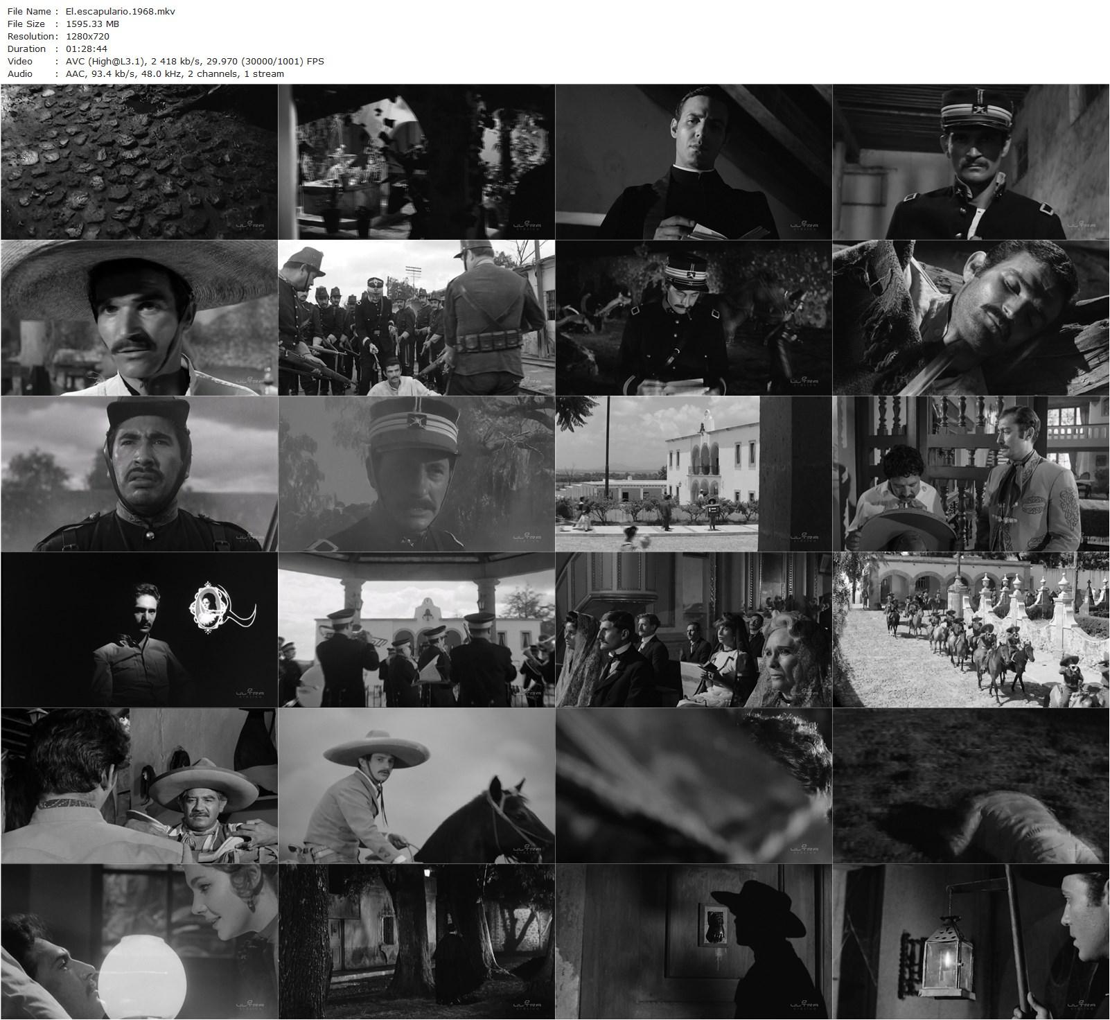 The Scapular AKA El escapulario (1968) Servando González, Enrique Lizalde, Enrique Aguilar, Carlos Cardán-poster