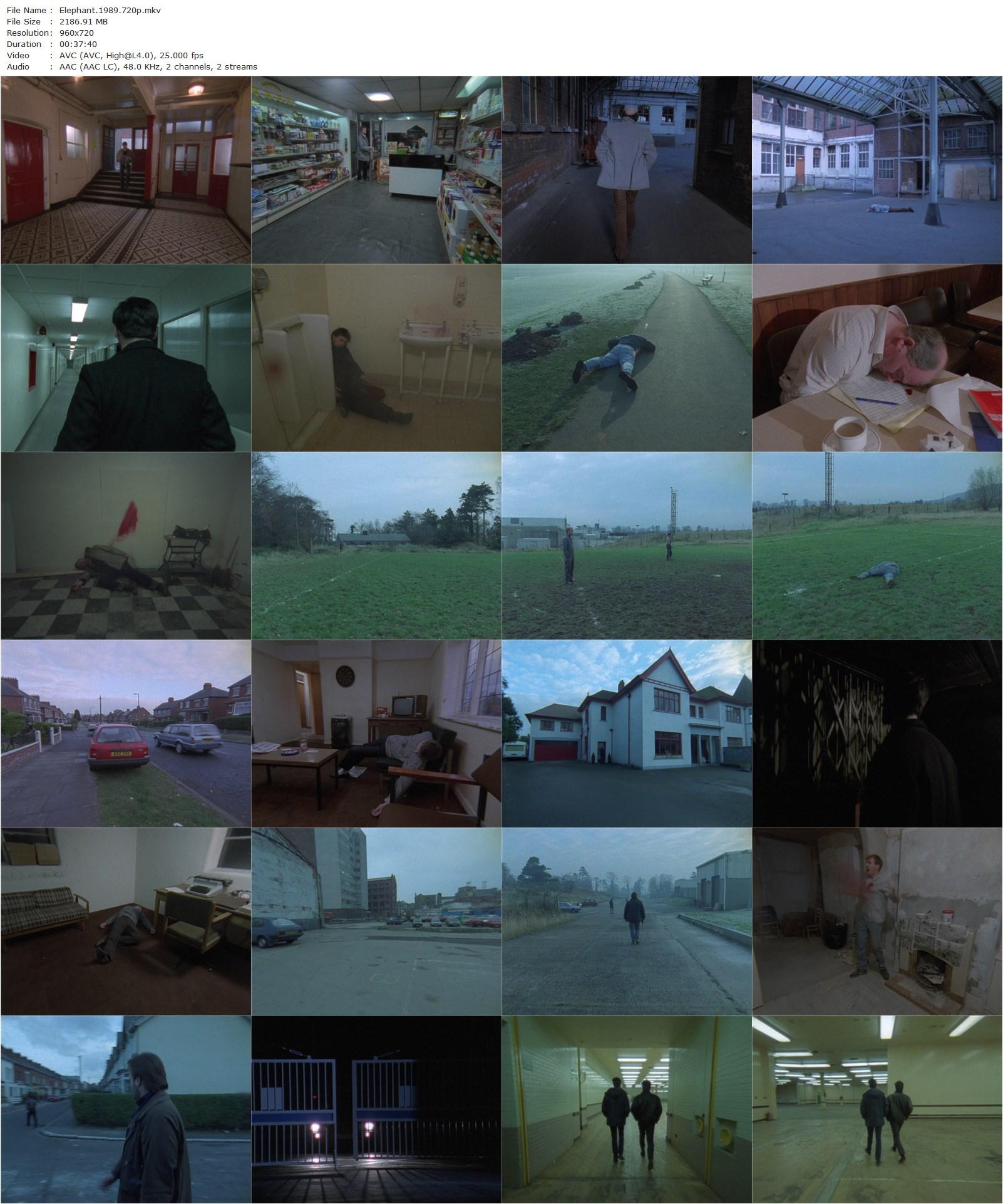 Elephant (1989) Alan Clarke, Gary Walker, Bill Hamilton, Michael Foyle-poster