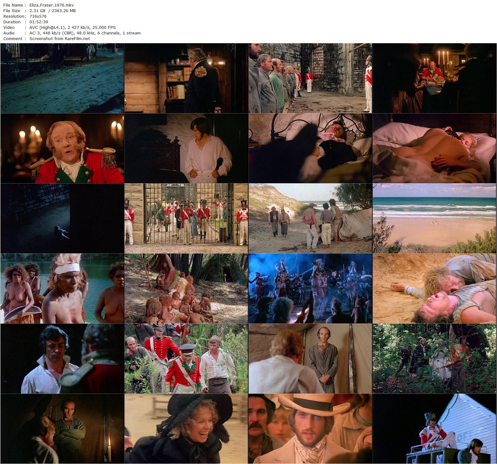 Eliza Fraser (1976) Tim Burstall, Susannah York-poster