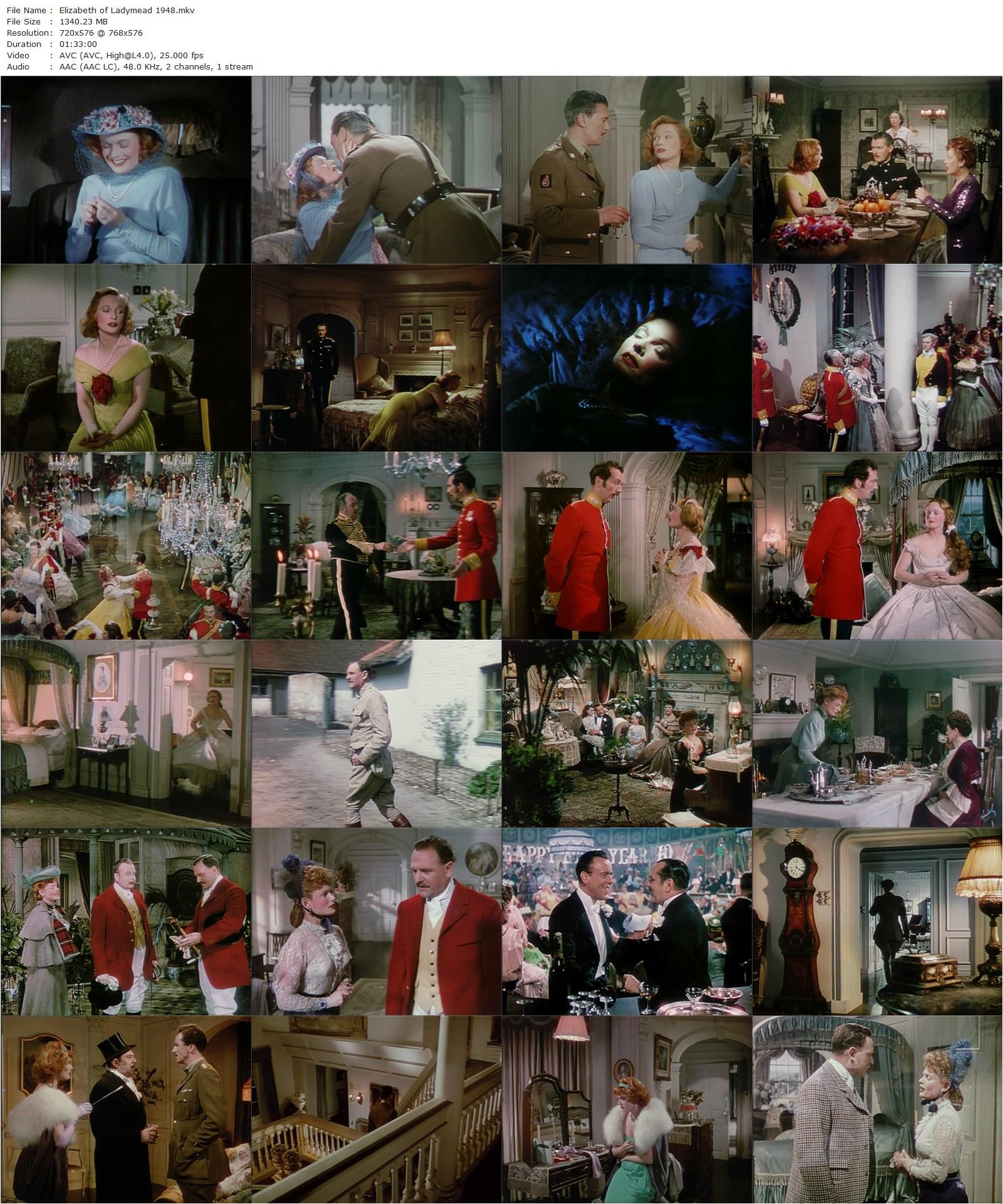 Elizabeth of Ladymead (1948) Herbert Wilcox, Anna Neagle, Hugh Williams, Isabel Jeans-poster