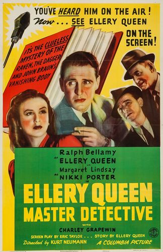 Ellery Queen, Master Detective (1940) Kurt Neumann, Ralph Bellamy, Margaret Lindsay, Charley Grapewin