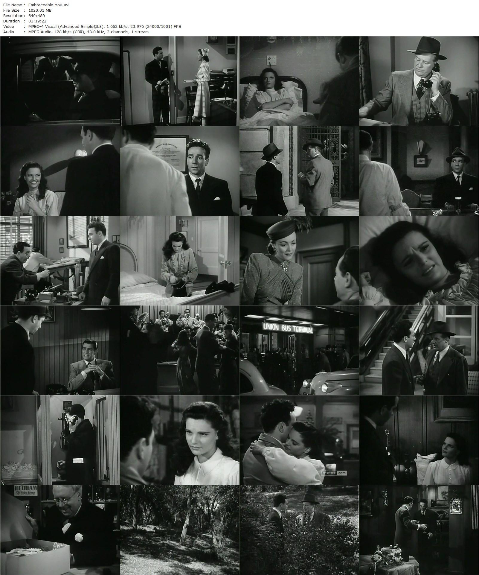 Embraceable You (1948) Felix Jacoves, Dane Clark, Geraldine Brooks, S.Z. Sakall-poster