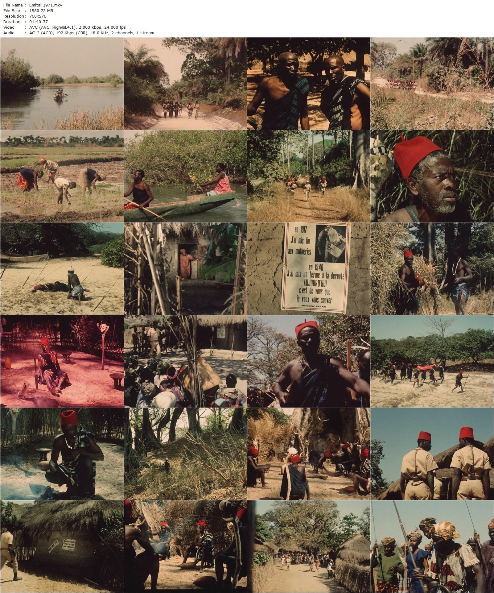 Hementhal (1971) Ousmane Sembene, Andongo Diabon, Robert Fontaine, Michel Renaudeau-poster