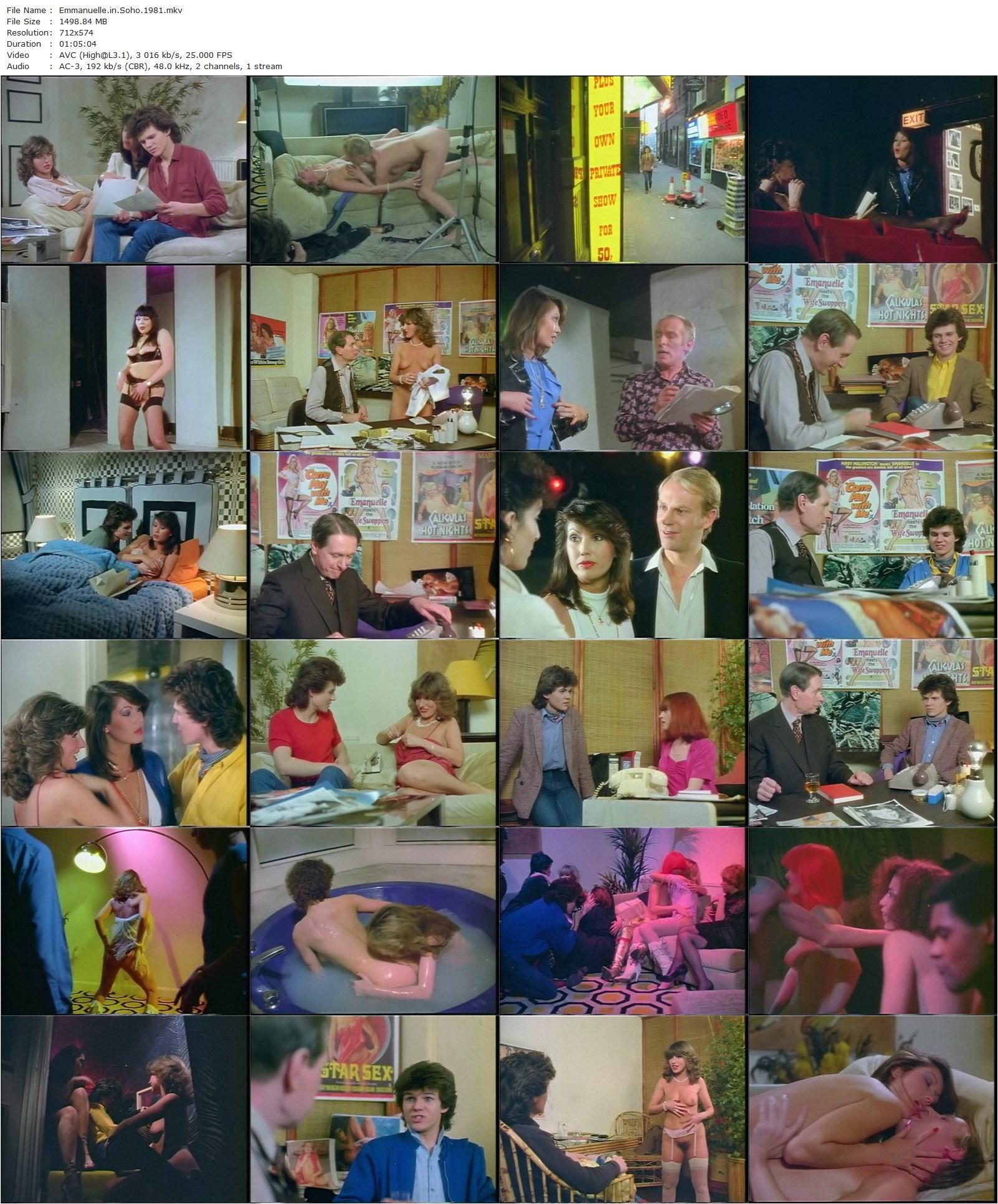 Emmanuelle in Soho (1981) David Hughes, Ray Selfe, Angie Quick, Julie Lee, John M. East-poster