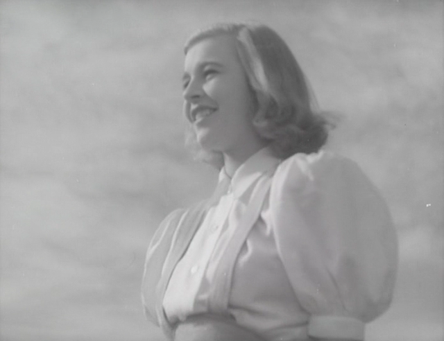 Börje Larsson - En trallande jänta AKA Miss Swing (1942)-poster