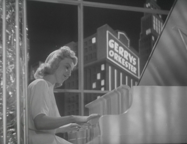 Börje Larsson - En trallande jänta AKA Miss Swing (1942)-poster