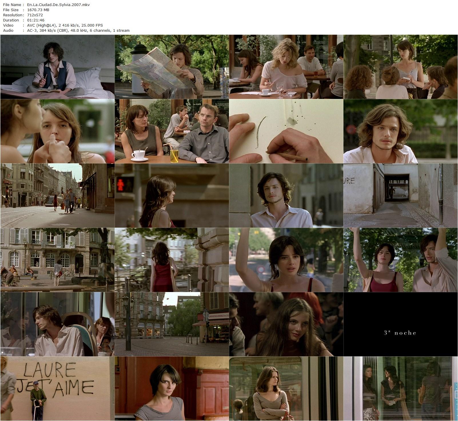 In the City of Sylvia AKA Dans la ville de Sylvia (2007) José Luis Guerín, Pilar López de Ayala, Xavier Lafitte, Laurence Cordier-poster