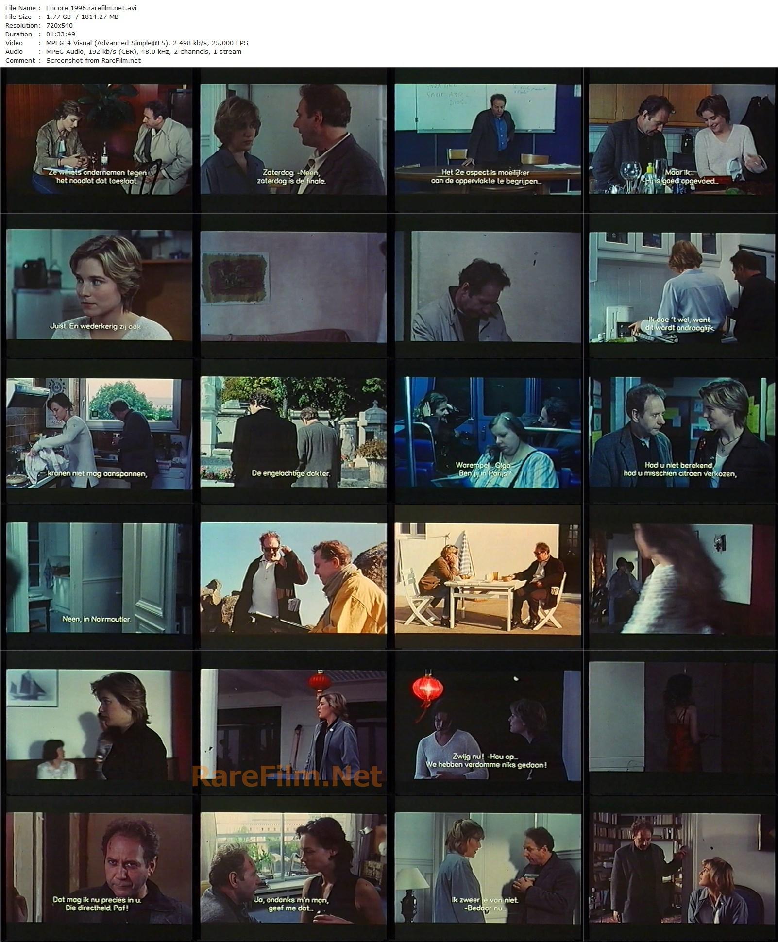 Encore (1996) Pascal Bonitzer, Jackie Berroyer, Valeria Bruni Tedeschi, Natacha Régnier-poster