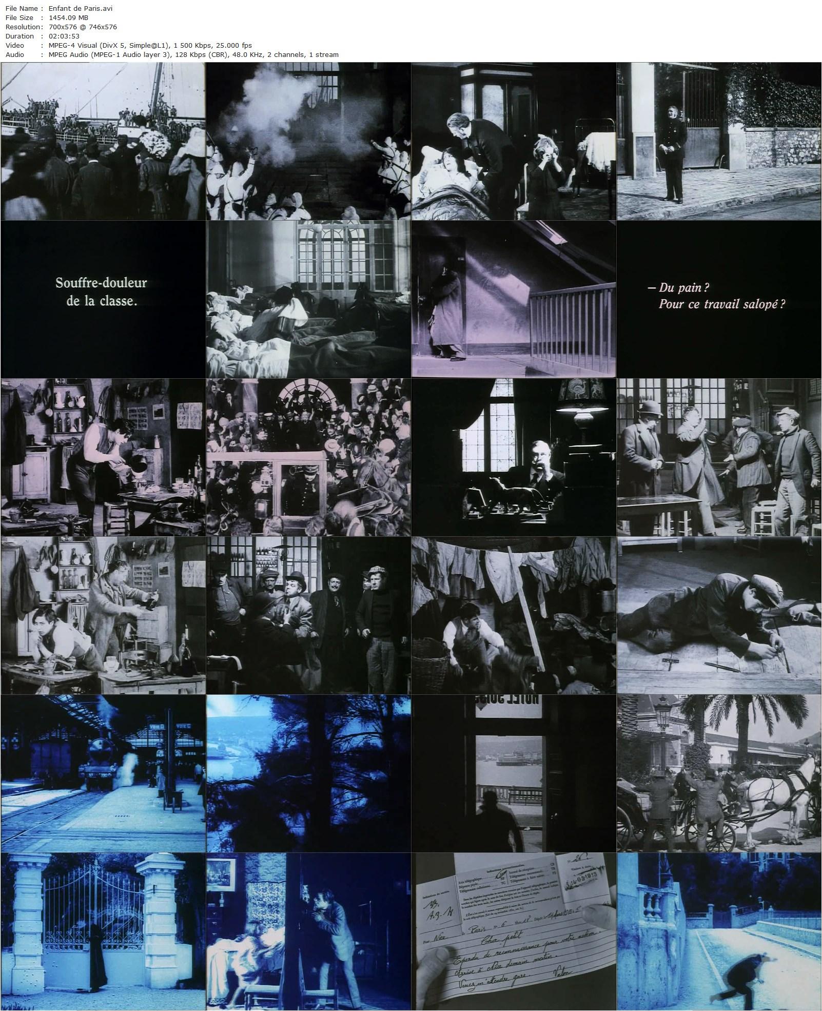 The Child of Paris AKA L’enfant de Paris (1913) Léonce Perret, Louis Leubas, Maurice Lagrenée-poster