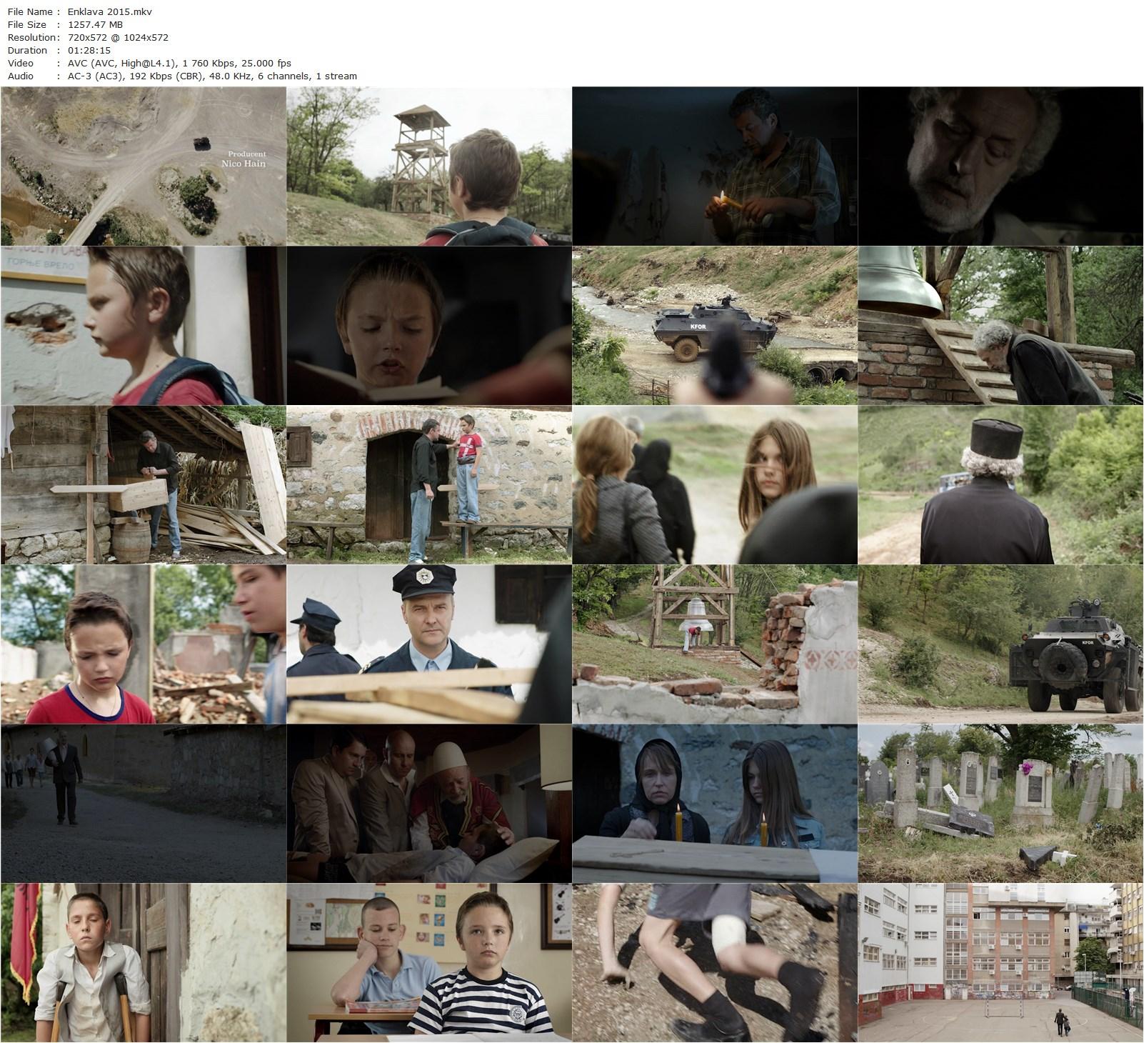 Enclave (2015) Goran Radovanovic, Milena Jaksic, Filip Subaric, Nenad Stanojkovic, Milan Sekulic-poster