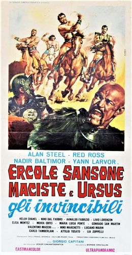 Samson and the Mighty Challenge / Ercole, Sansone, Maciste e Ursus gli invincibili (1964) Giorgio Capitani, Sergio Ciani, Howard Ross, Nadir Moretti
