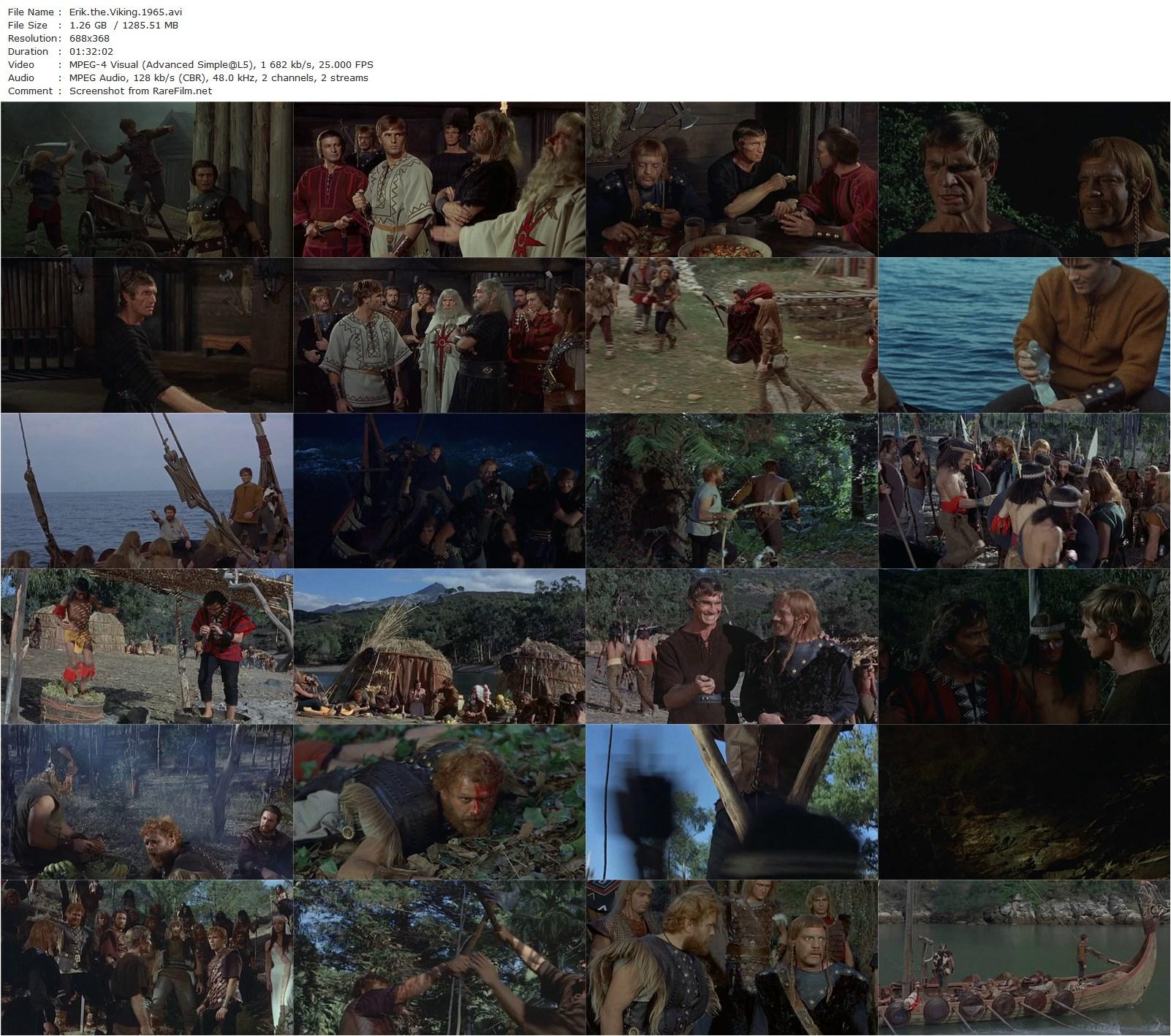 Erik, the Viking (1965) Mario Caiano-poster