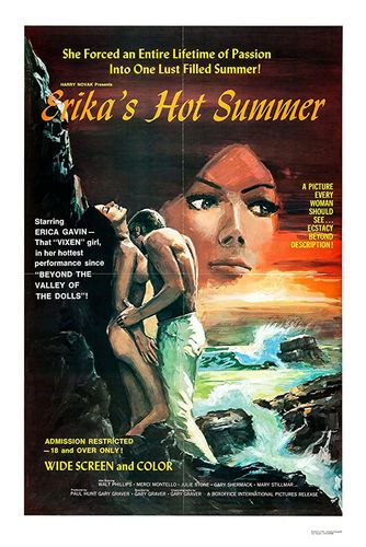 Erika’s Hot Summer (1971) Gary Graver, Erica Gavin, Walt Phillips, Merci Montello