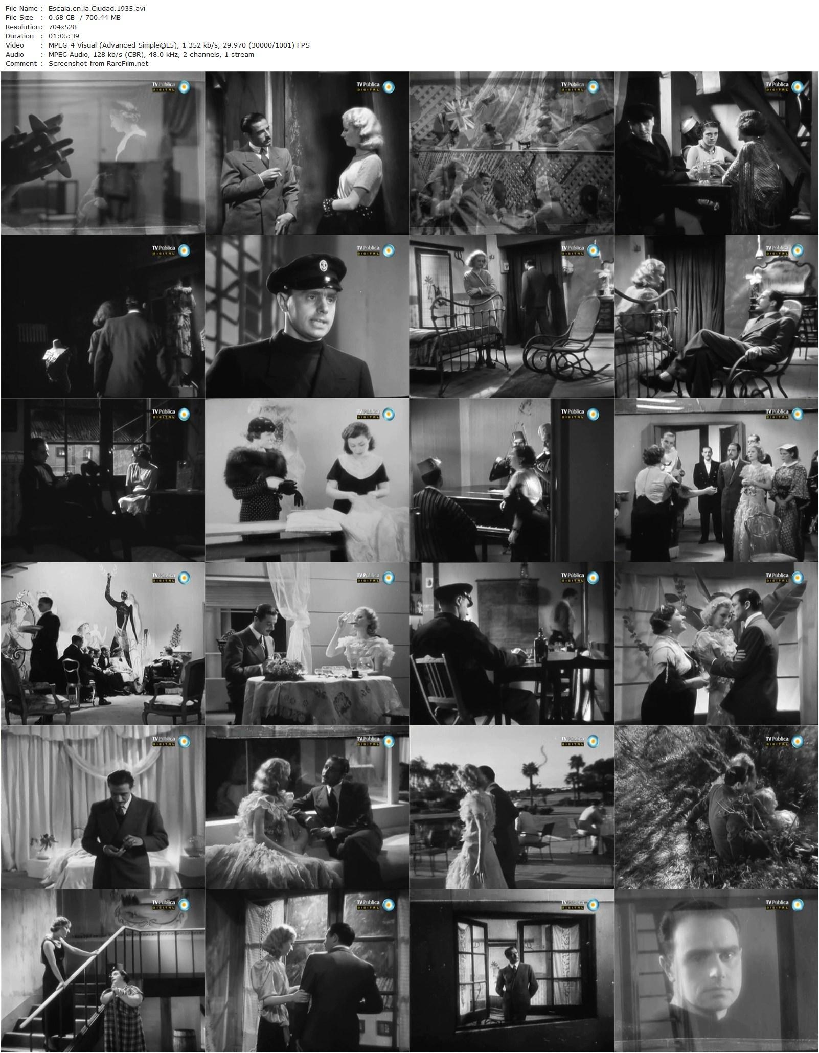 Escala en la ciudad (1935) Alberto de Zavalía, Eduardo Berri, Matilde Bhor, Héctor Cataruzza-poster