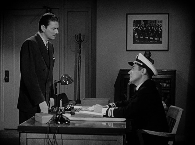 Escape in the Fog (1945) Budd Boetticher, Otto Kruger, Nina Foch, William Wright-poster