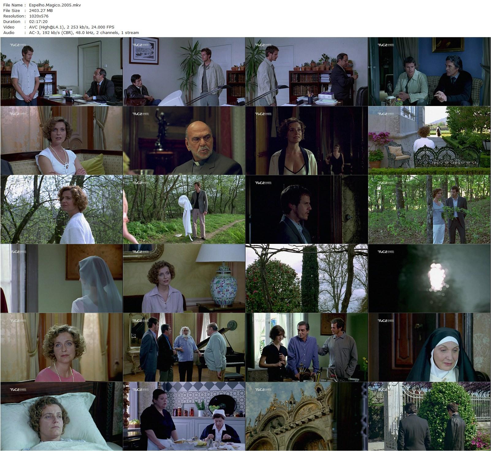 Magic Mirror AKA Espelho Mágico (2005) Manoel de Oliveira, Leonor Silveira, Ricardo Trêpa, Luís Miguel Cintra-poster