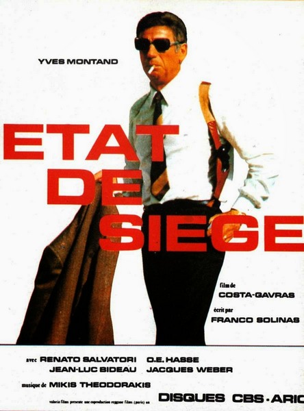 État de siège / State of Siege (1972) Costa-Gavras, Yves Montand, Renato Salvatori, O.E. Hasse, Drama, Thriller