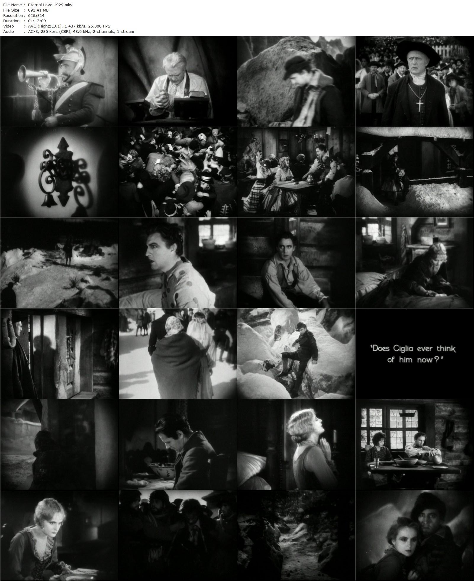 Eternal Love (1929) Ernst Lubitsch, John Barrymore, Camilla Horn, Victor Varconi-poster