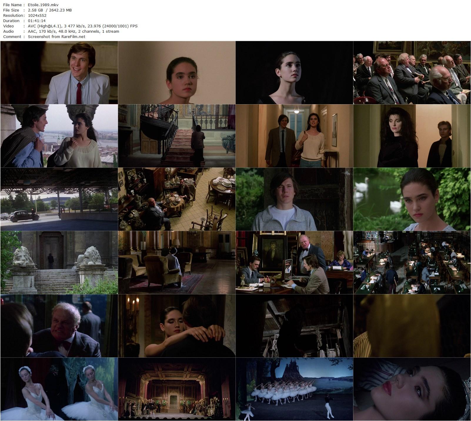 Étoile / Ballet (1989) Peter Del Monte-poster