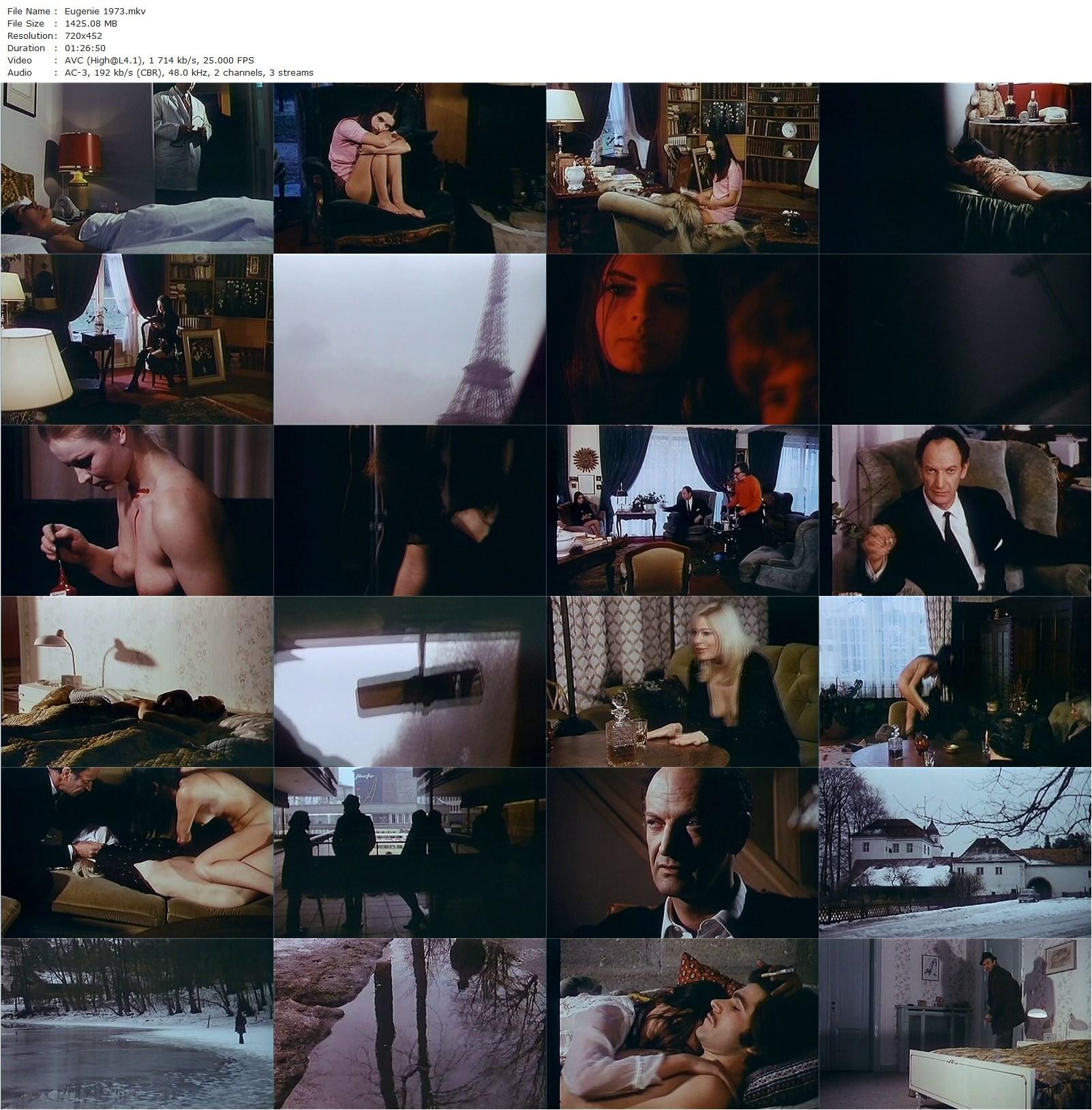 Eugenie de Sade AKA Eugénie (1973) Jesús Franco, Soledad Miranda, Paul Muller, Andrea Montchal-poster