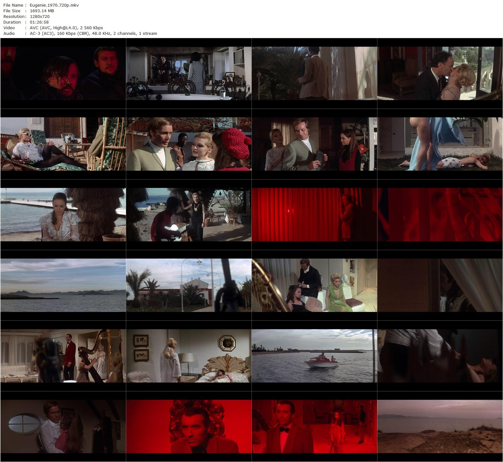 Eugenie the Story of Her Journey Into Perversion (1970) Jesús Franco, Maria Rohm, Marie Liljedahl, Jack Taylor-poster