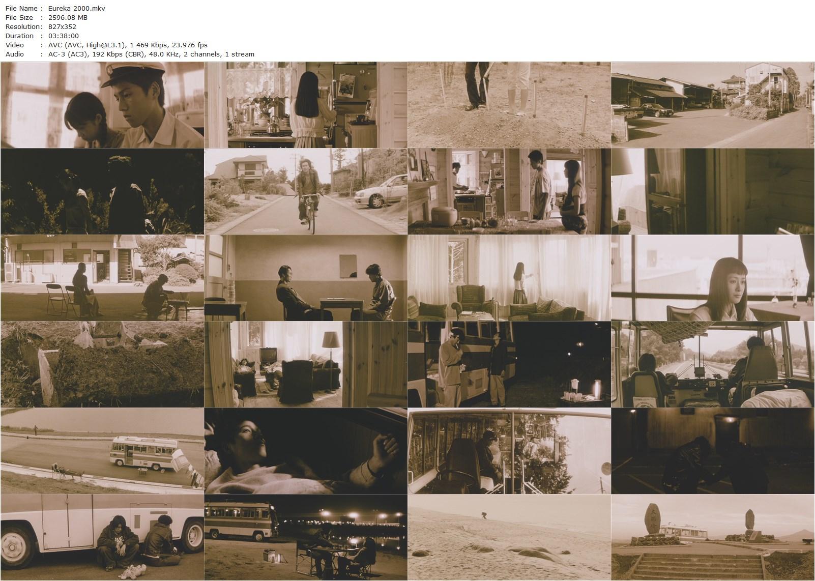 Eureka (2000) Shinji Aoyama, Kôji Yakusho, Aoi Miyazaki, Masaru Miyazaki-poster