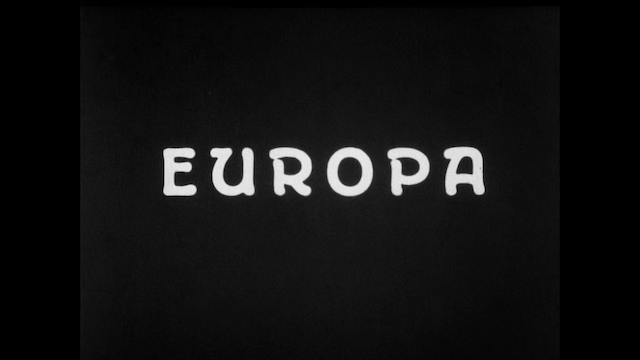 Europa (1931) by Franciszka Themerson & Stefan Themerson