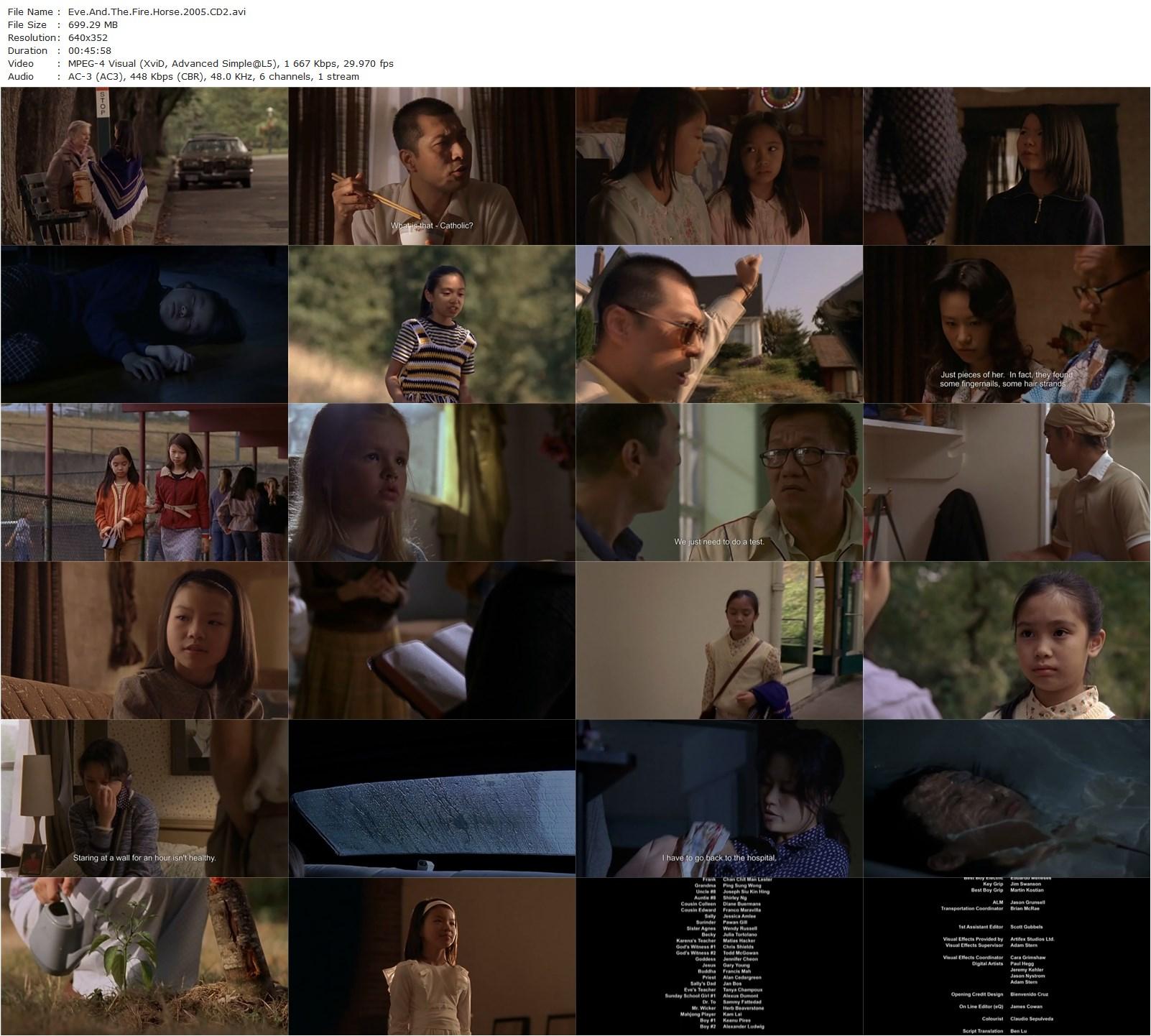 Eve and the Fire Horse (2005) Julia Kwan-poster