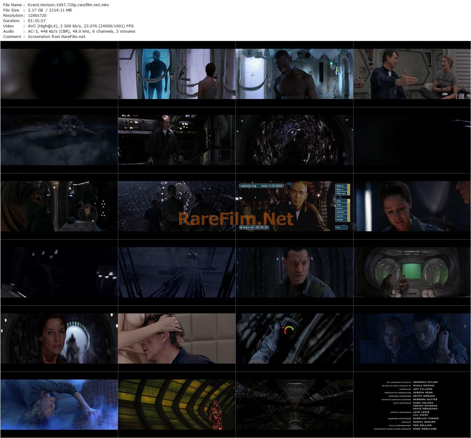 Event Horizon (1997) Paul W.S. Anderson, Laurence Fishburne, Sam Neill, Kathleen Quinlan-poster