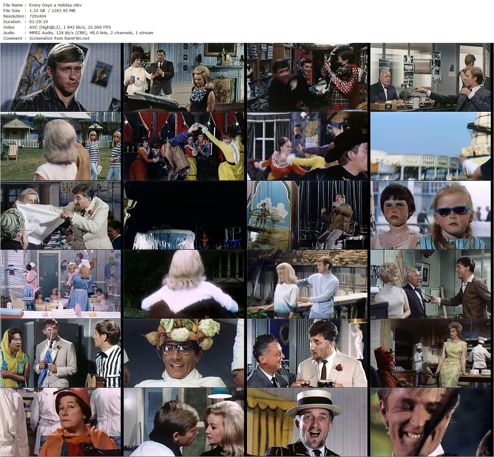 Every Days a Holiday (1964) James Hill, John Leyton, Michael Sarne, Peter Birrell-poster