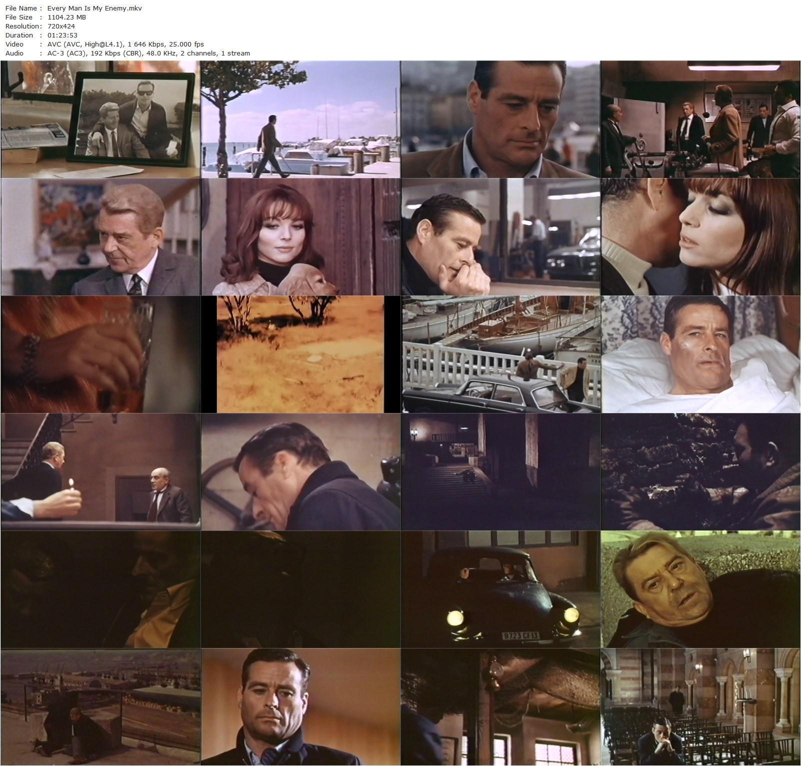 Every Man Is My Enemy (1967) Franco Prosperi, Robert Webber, Elsa Martinelli, Jean Servais-poster