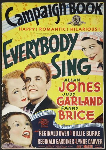Everybody Sing (1938) Edwin L. Marin, Allan Jones, Judy Garland, Fanny Brice