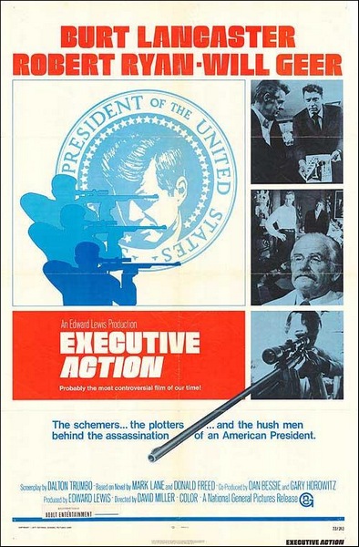 Executive Action (1973) David Miller, Burt Lancaster, Robert Ryan, Will Geer