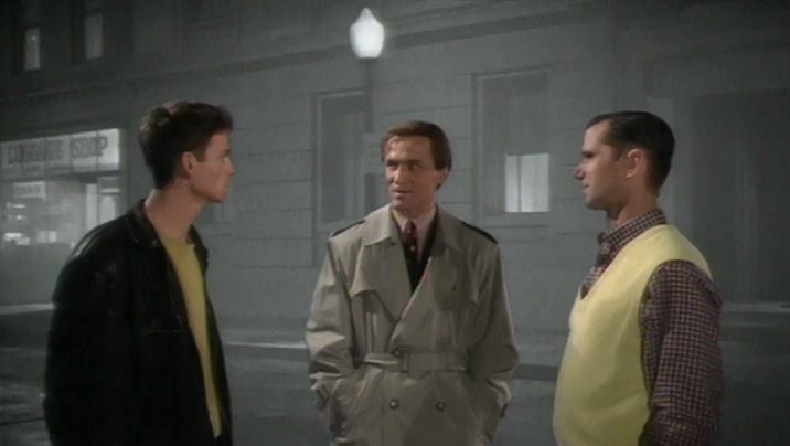 Exterior Night (1993) Mark Rappaport, David Patrick Kelly, Mark Arnott, Victoria Bastel, Drama, Short, Experimental-poster