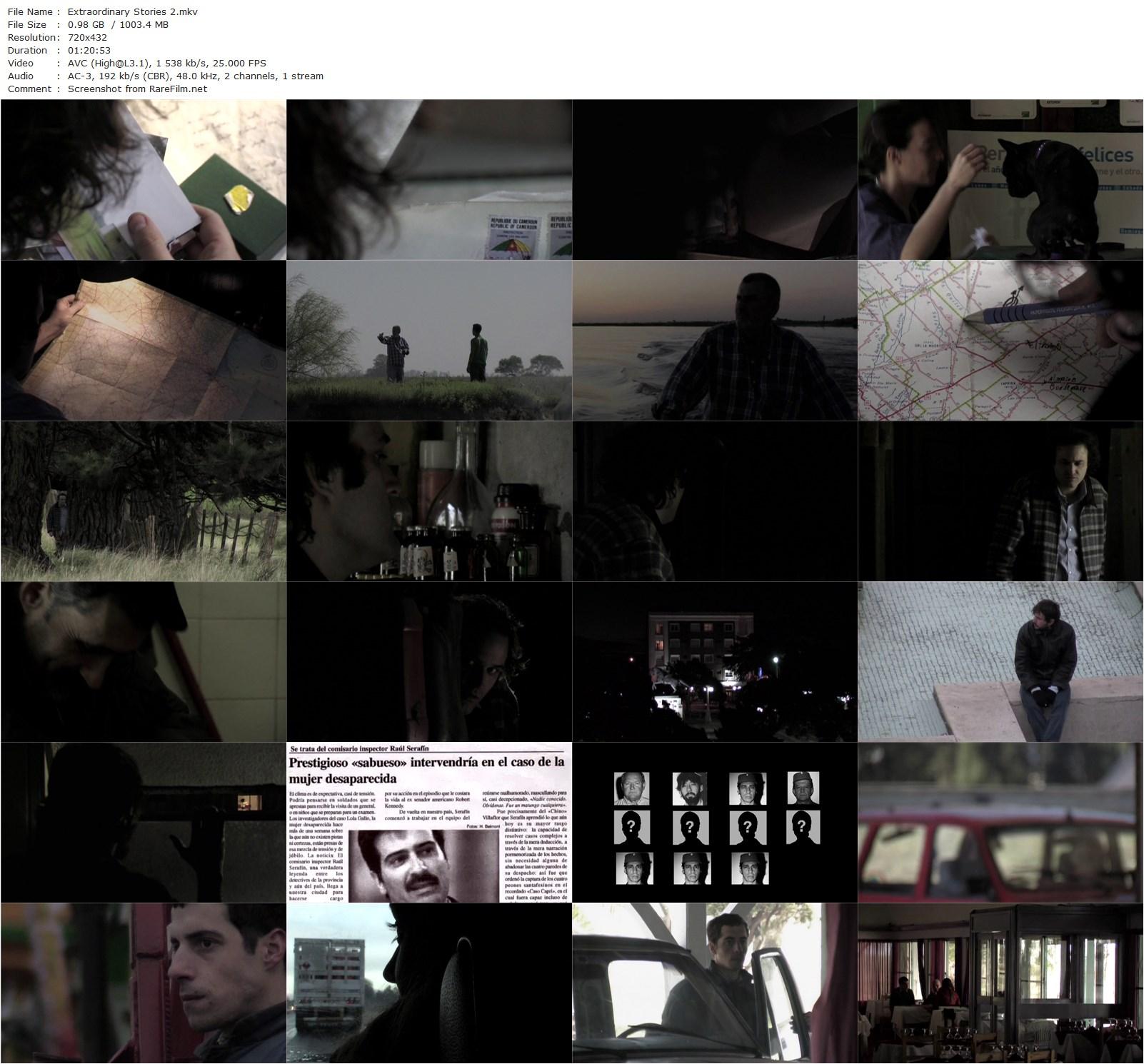 Extraordinary Stories (2008) Mariano Llinás-poster