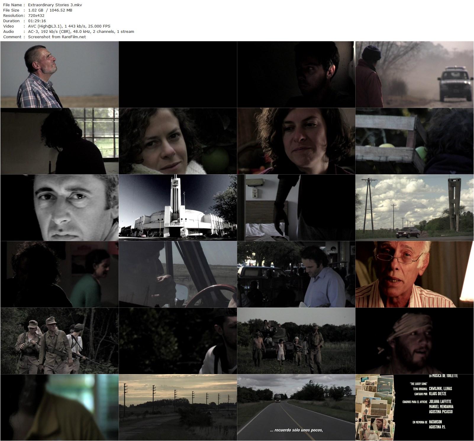 Extraordinary Stories (2008) Mariano Llinás-poster