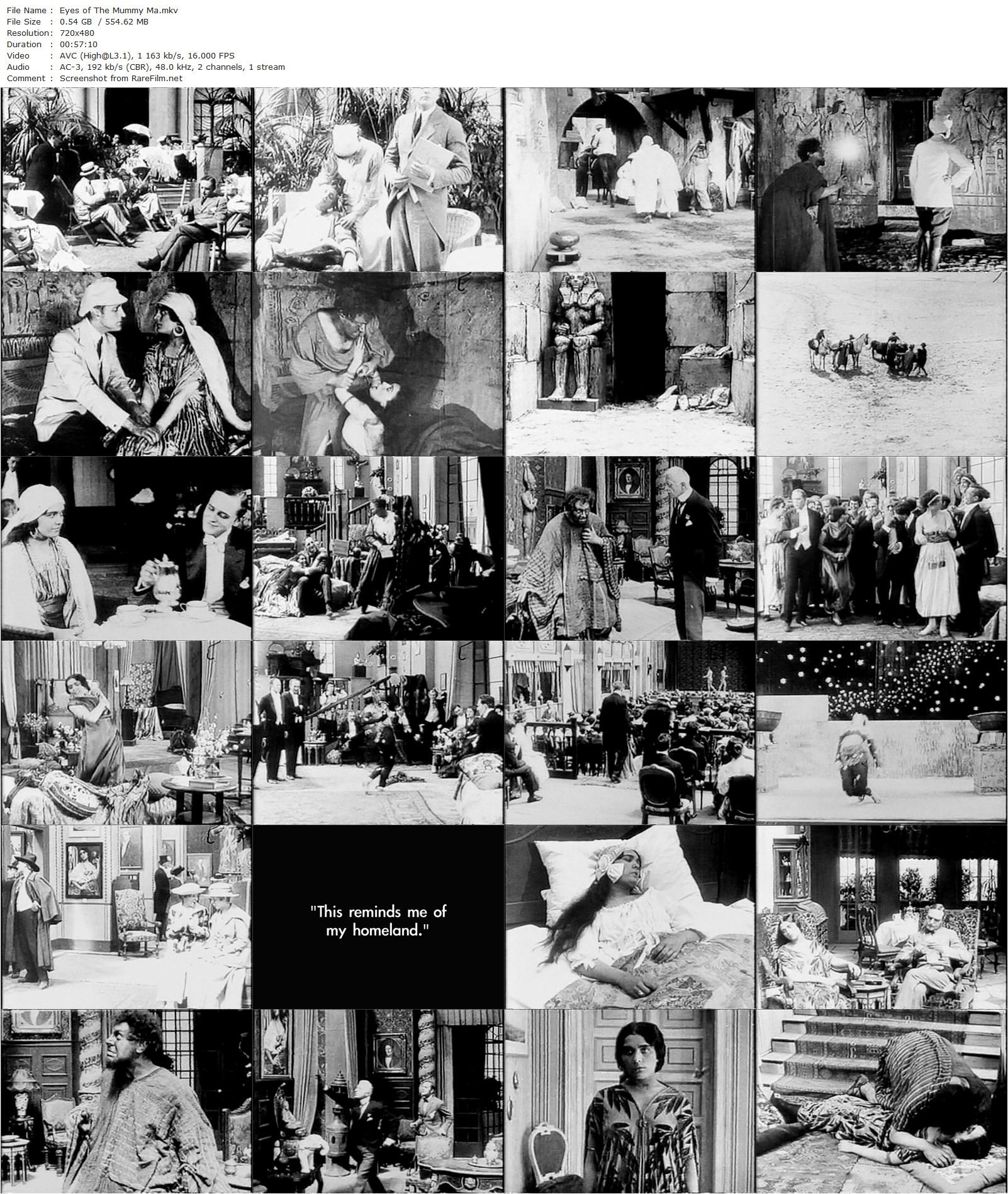 The Eyes of the Mummy / Die Augen der Mumie Ma (1918) Ernst Lubitsch, Pola Negri, Harry Liedtke, Emil Jannings-poster