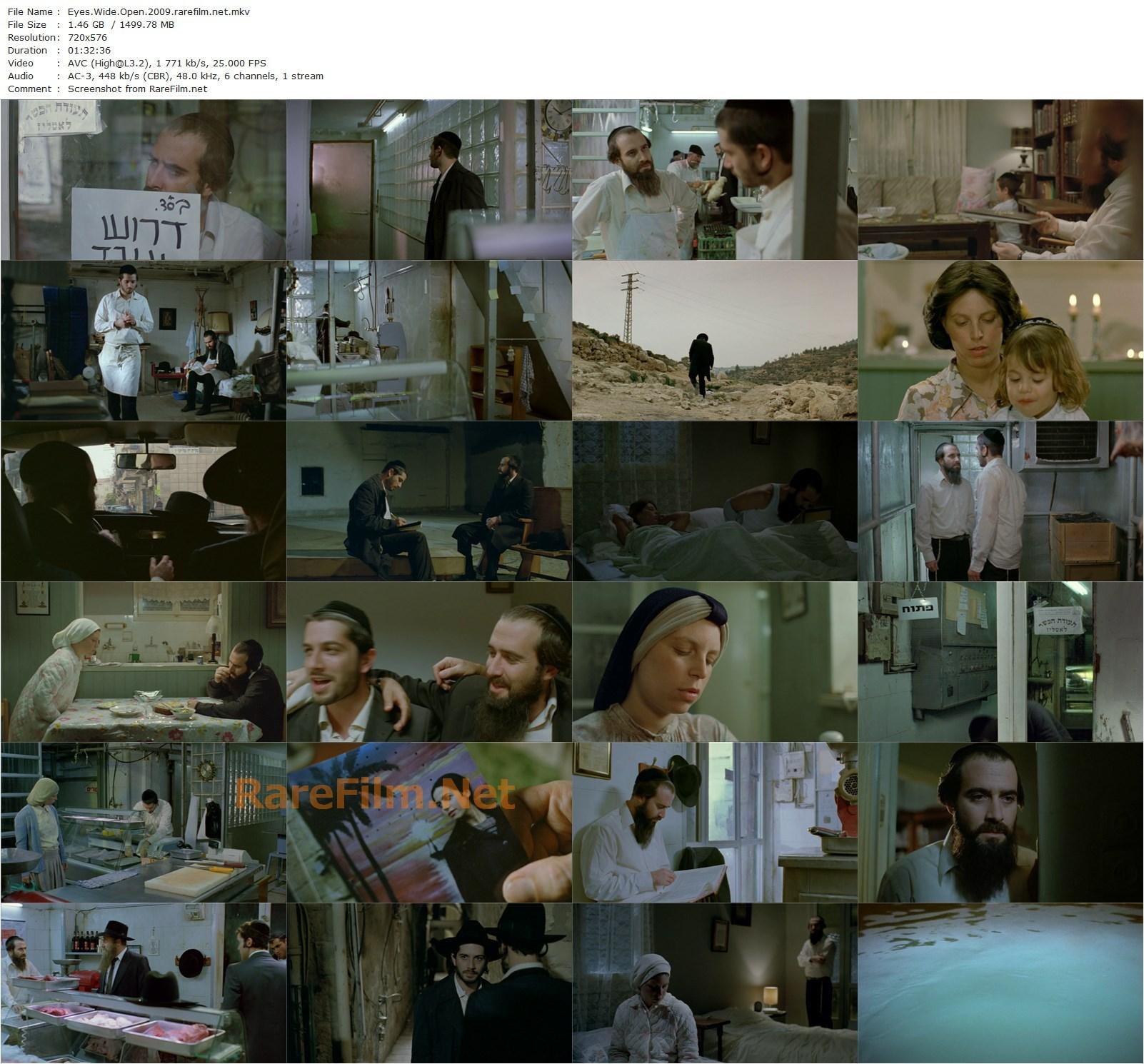 Eyes Wide Open / Einaym Pkuhot (2009) Haim Tabakman, Zohar Shtrauss, Ran Danker, Tinkerbell-poster